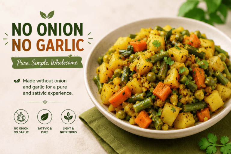 no onion garlic